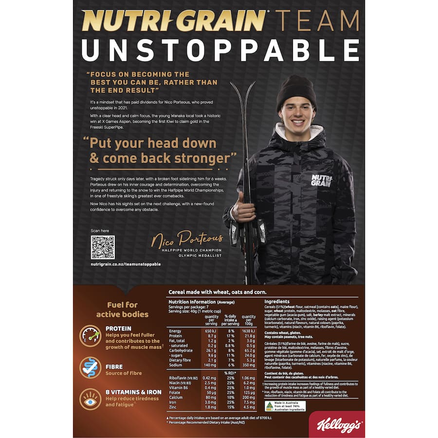 Kellogg's Nutrigrain Cereal  290g