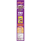 Kellogg's Coco Pops Chex: a crunchy chocolate breakfast cereal made with whole grains, perfect for families and quick snacks.