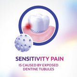 Colgate Sensitive Toothpaste Pro Relief provides instant relief from tooth sensitivity with a protective barrier for long-lasting comfort.