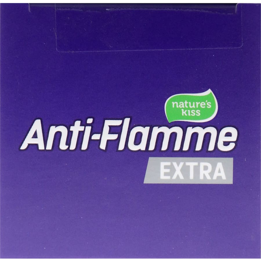 Nature's Kiss Anti-flamme Extra, a natural pain relief topical with a delicate scent for fast-acting muscle and joint support.