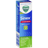 Vicks Sinex Regular nasal spray for quick relief from congestion due to colds and allergies, suitable for ages 12 and up.