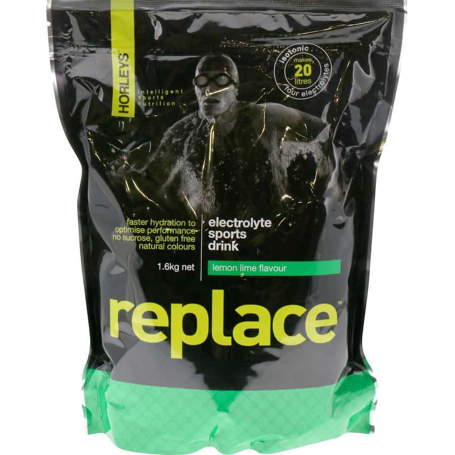 Horleys Replace Hydration Electrolytes Lemon Lime 1.6kg