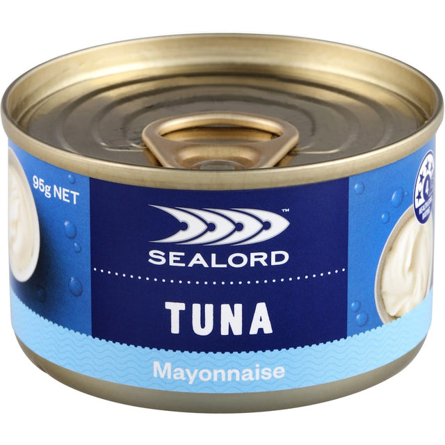 Sealord Sensations Tuna In Mayonnaise: Premium tuna in creamy mayo, perfect for sandwiches, salads, or a quick snack.