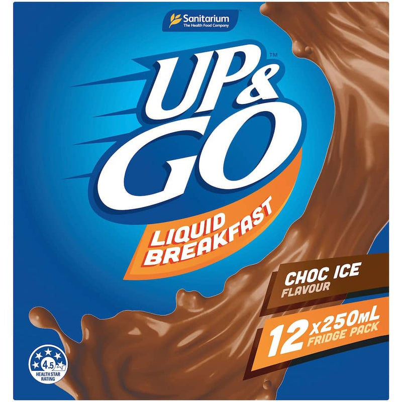 Sanitarium Up & Go Liquid Breakfast Chocolate Fridge Pk