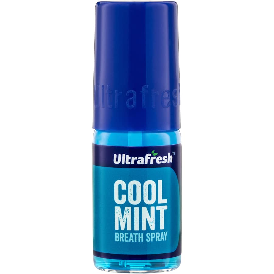 Ultra Fresh Breath Freshener Cool Mint Spray 12mL