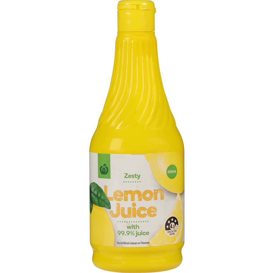 Woolworths Lemon Juice  500mL