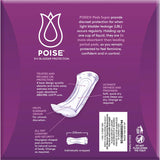 Ultra-absorbent Poise Pads Super offer comfort and discreet protection for light bladder leakage with flexible wings.