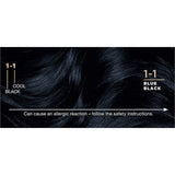 Napro Palette Blue Black hair color ensures rich, long-lasting color with deep care, intense shine, and 100% grey coverage.