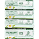 Palmolive Naturals Bar Soap with chamomile, featuring 98% natural ingredients for a gentle, soothing cleanse.