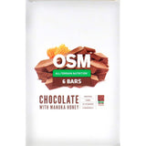 Protein bar featuring rich milk chocolate and Manuka honey, perfect for nutrition-focused snacking or post-workout fuel.