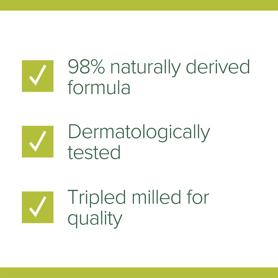 Palmolive Naturals Bar Soap Shea Butter Value Pack with 98% natural ingredients, shea butter, and a warm vanilla-amber-rose scent.