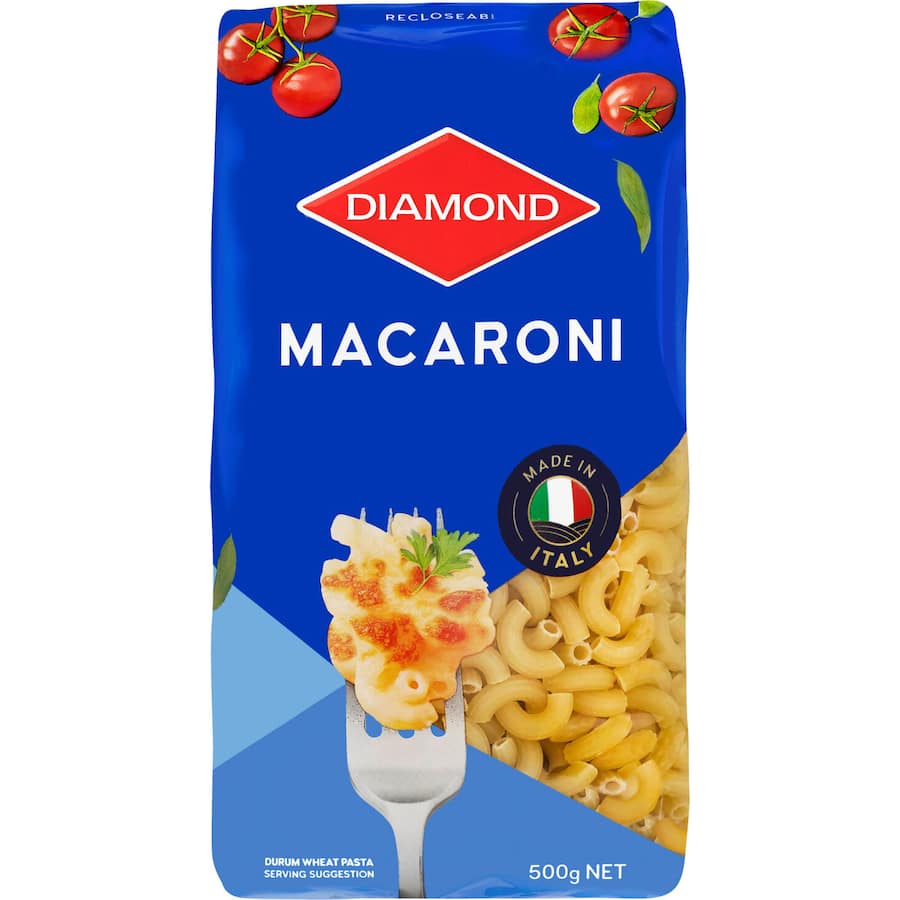 Diamond Pasta Macaroni | Smartfox NZ - Authentic Italian Durum Wheat Pasta