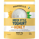 Thick and creamy Greek yoghurt base blended with honey for delicious desserts and smoothies.