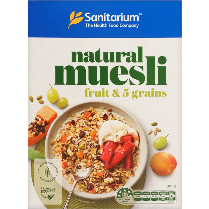 Sanitarium Muesli With Fruit & 5 Grains