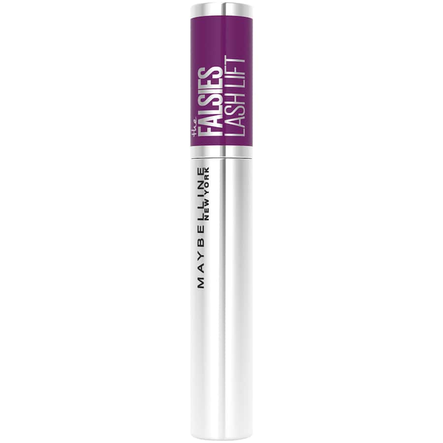 Maybelline Falsies Lash Lift Mascara in Blackest Black for dramatic volume, long-lasting lift, and clump-free eyelashes.