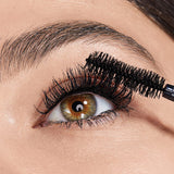 Maybelline The Falsies Lash Lift Mascara creates dramatic, voluminous lashes with a double-curved brush in Blackest Black.