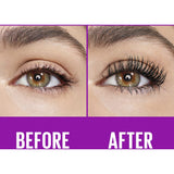 Maybelline The Falsies Lash Lift Mascara in Blackest Black offers voluminous, lifted lashes with a clump-free, long-lasting formula.