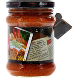 Exotic Food Asian Panang Curry Paste jar, featuring gluten-free, vegetarian ingredients for authentic Thai flavors.