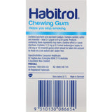 Habitrol Mint Flavor Gum 2mg aids in quitting smoking by reducing cravings and withdrawal symptoms with a refreshing taste.