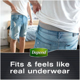 Depend Real Fit Underwear Mens Continence Pants Medium 8pack