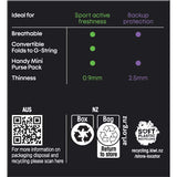 U By Kotex Designs Panty Liners with vibrant prints, double protective channels, and breathable backing for comfort and freshness.