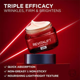 L'Oréal Revitalift Anti-Ageing Cream Laser X3: Rejuvenating cream for women 40+, reduces wrinkles and firms skin with Pro-Xylane and Hyaluronic Acid.