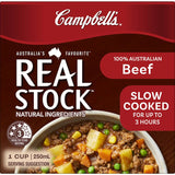 Campbells Real Stock Beef Stock Liquid Carton 250mL