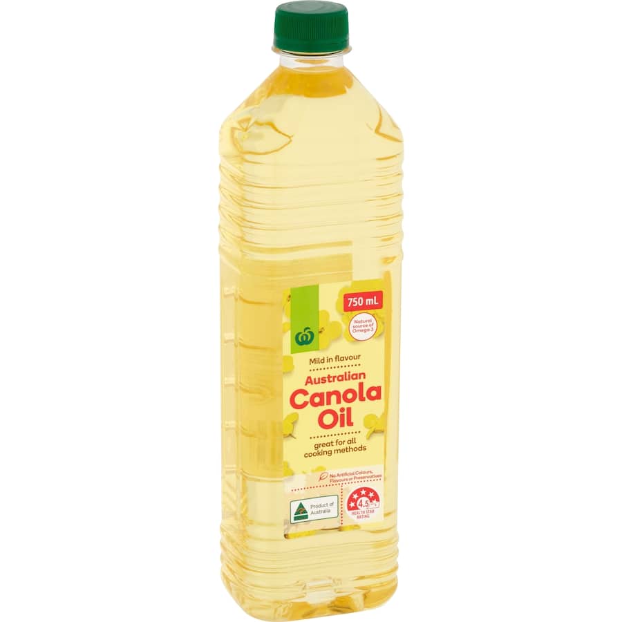 Woolworths Canola Oil  750mL