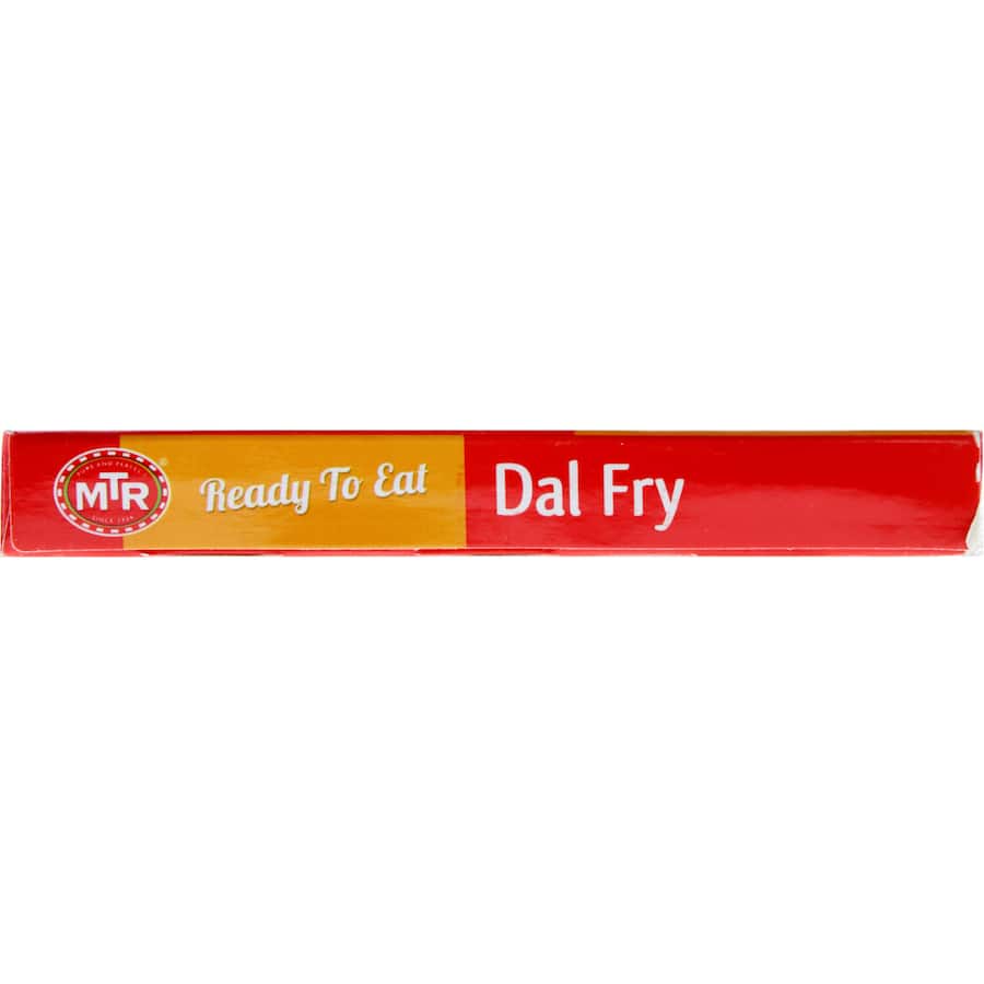 MTR Indian Dal Fry: ready-to-eat, flavorful lentil dish packed with spices, perfect with rice or naan, vegetarian and nutritious.