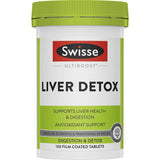 Swisse Ultiboost Liver Detox Digestion tablets support liver health and enhance digestion after indulgent meals.