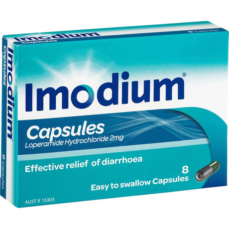 Imodium Diarrhoea Relief 2mg Capsules offer fast relief from diarrhoea symptoms like loose stools and stomach cramps.