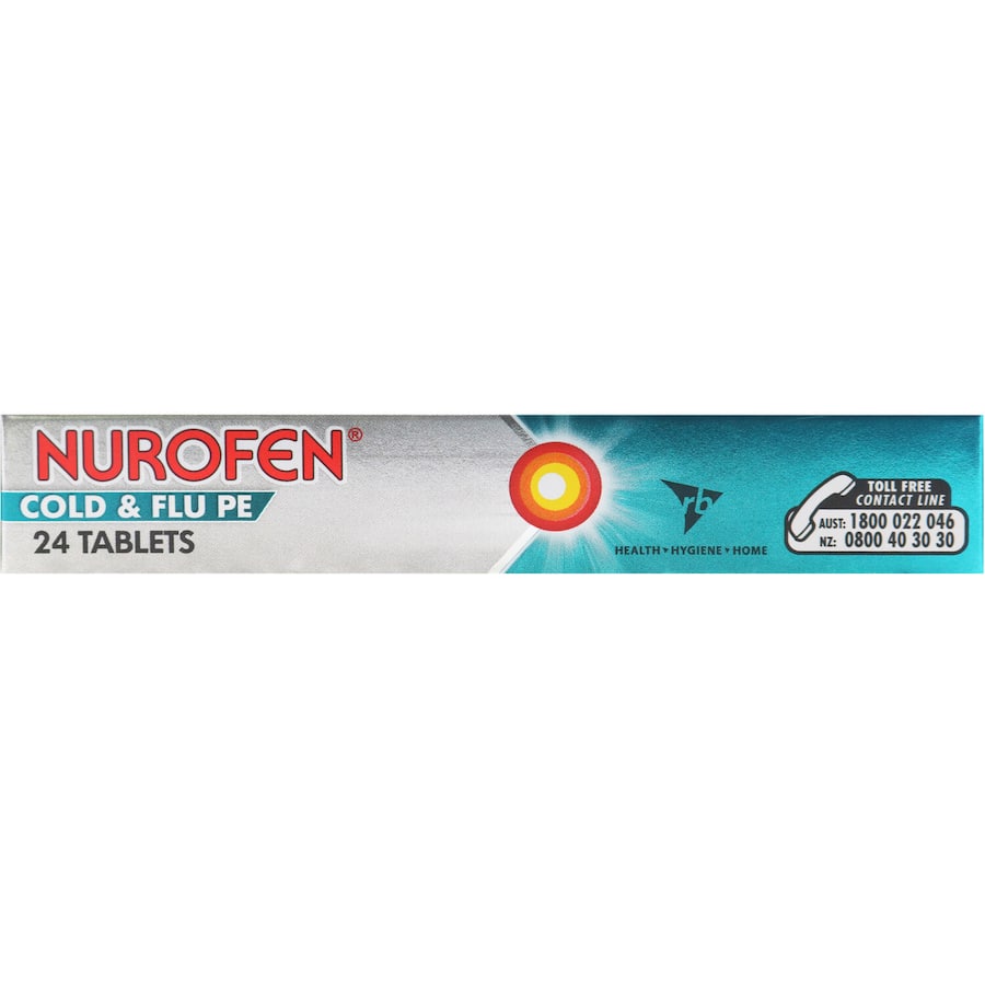 Nurofen Cold Remedy Tablets provide fast, non-drowsy relief from cold and flu symptoms like headaches, body aches, and sinus pain.