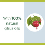 Palmolive Foaming Hand Wash Refill in Raspberry, 95% natural, eco-friendly, cleanses hands while nourishing with a fruity scent.