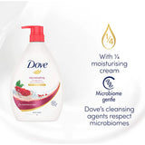 Dove Body Wash Pomegranate & Lemon Verbena Pump 1L
