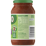 Dolmio Extra Pasta Sauce with Red Wine and Italian Herbs, a robust, flavorful blend perfect for quick bolognese meals.