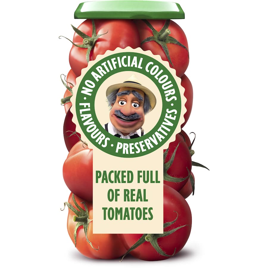 Dolmio Traditional Recipe Pasta Sauce Basil in a glass jar, featuring rich red tomato and fresh basil for authentic Italian meals.