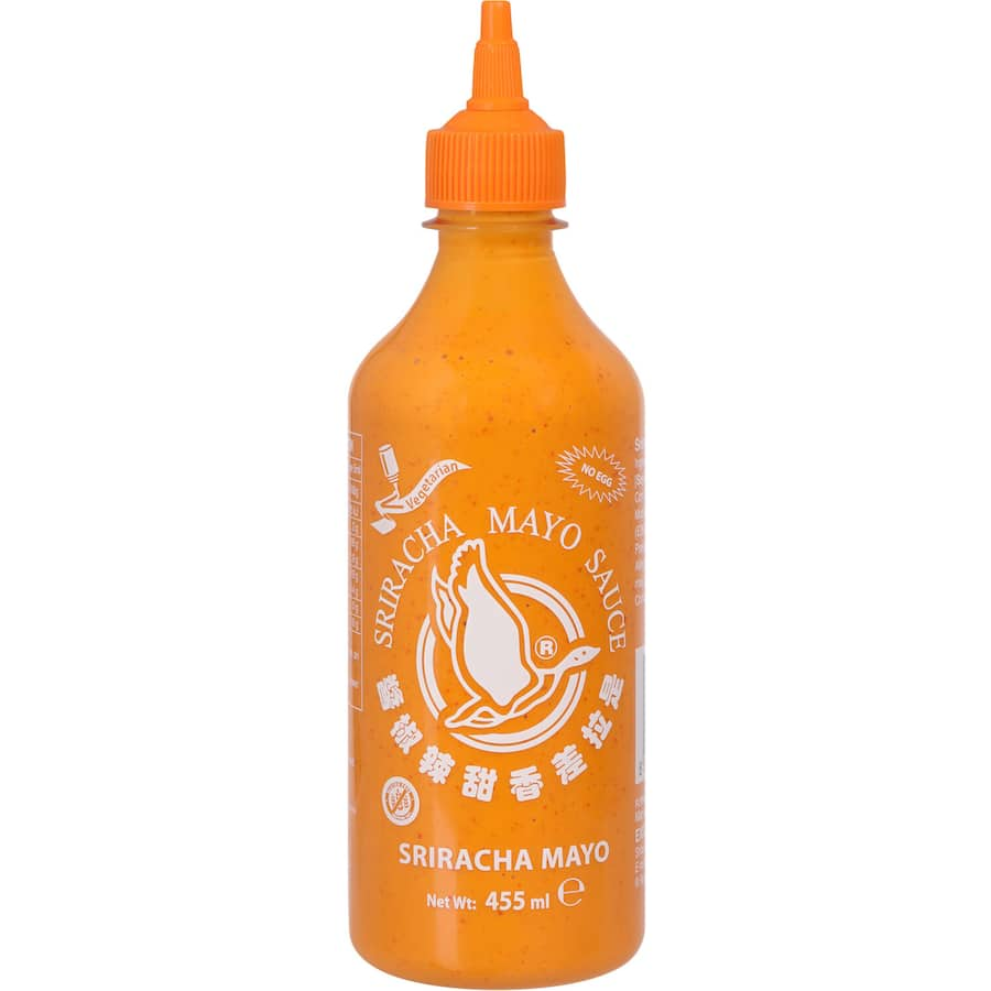 Creamy mayonnaise blended with zesty Sriracha, perfect for adding heat to sandwiches, salads, and sushi.