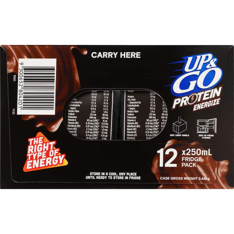 Sanitarium Up & Go Protein Liquid Breakfast Choc Hit Fridge Pack