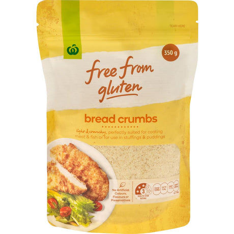 Light and crunchy gluten-free bread crumbs, ideal for coating meats, fish, and in stuffings or puddings.