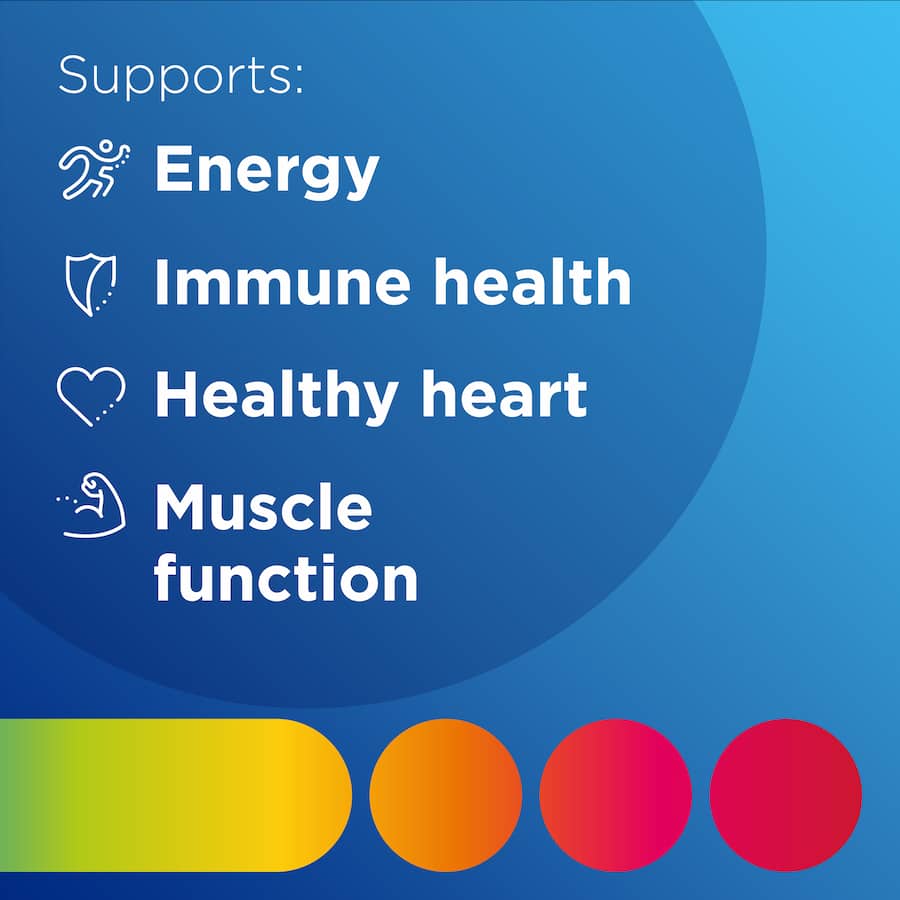 Centrum Men Daily Multivitamin: supports men's health with essential vitamins, minerals, and antioxidants for energy and muscle health.