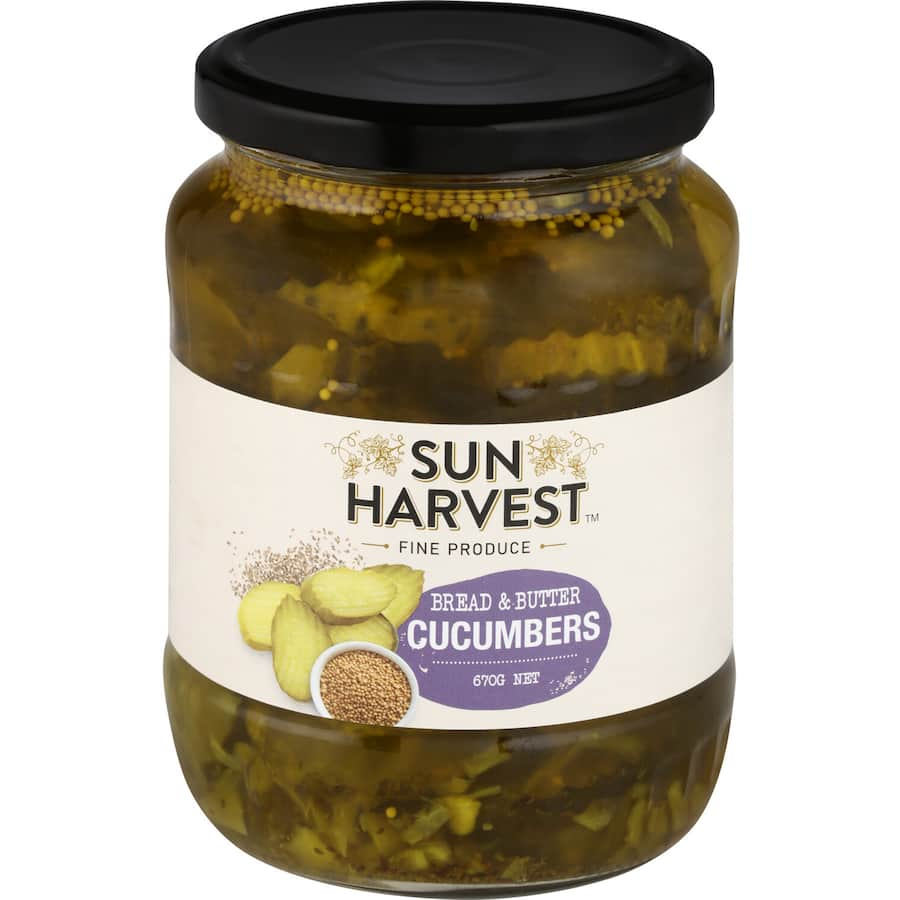 Sun Harvest Cucumbers Bread & Butter