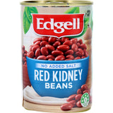 Edgell Beans Red Kidney No Added Salt, nutritious, protein-rich beans perfect for healthy meals without added sodium.