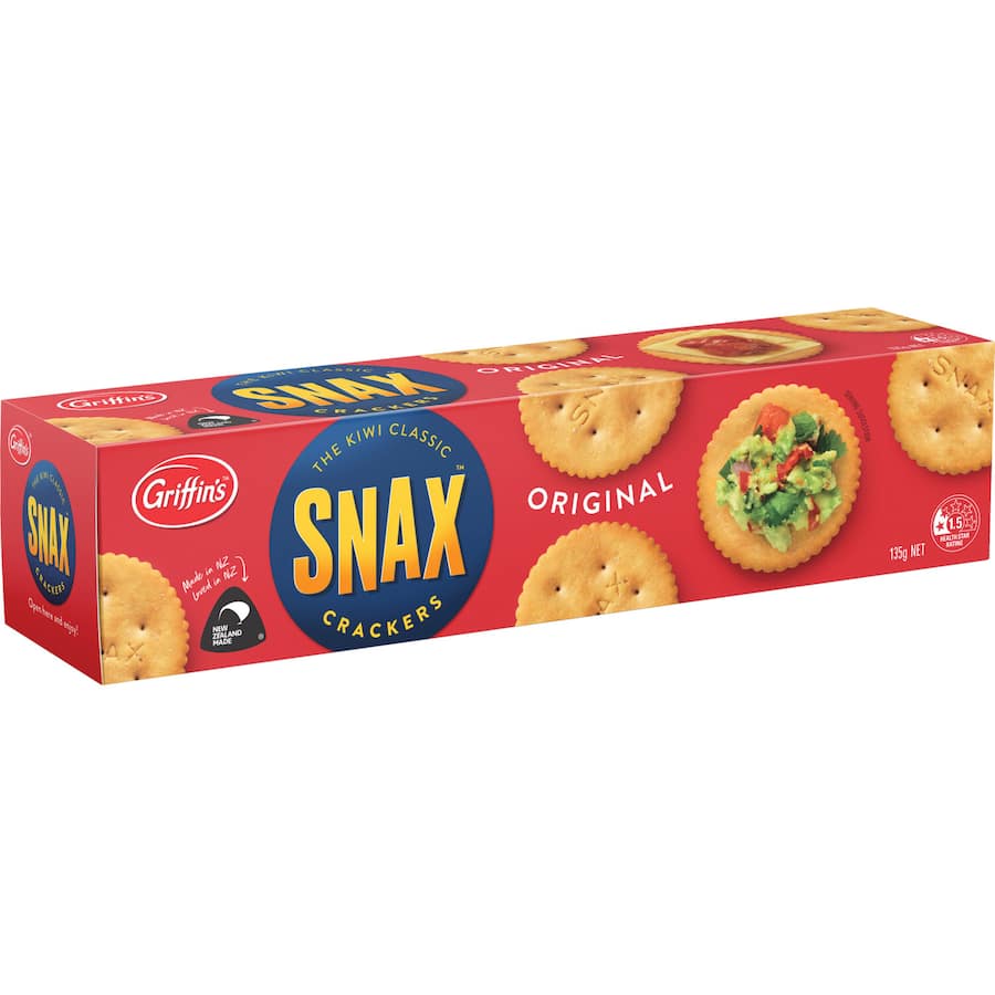 Griffins Snax Crackers Original 135g