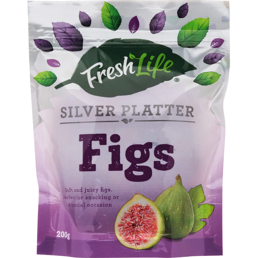 Freshlife Silver Platter Figs Gourmet: premium dried figs, naturally sweet, gluten-free, perfect for snacks and recipes.