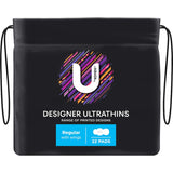 U By Kotex Designs Pads Ultra Thin Regular