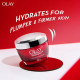 Olay Regenerist Microsculpting Night Face Cream for deep hydration, anti-aging, and firmer skin overnight.