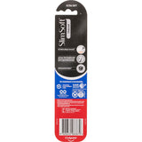 Colgate Slim Soft Toothbrush with charcoal-infused, soft bristles designed for effective cleaning and plaque removal.