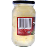 Crisp and tangy Sun Harvest Pickled Onions Cocktail, perfect for cheese platters, sandwiches, and salads. Suitable for vegetarians.