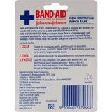 Band Aid Dressing Tape Paper, 2.5cm wide, hypoallergenic, breathable, and durable for effective wound protection and healing.