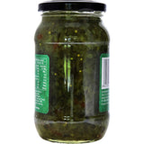 Sun Harvest Relish Gherkins, tangy and crunchy, enhance sandwiches, hotdogs, and burgers with all-natural goodness.